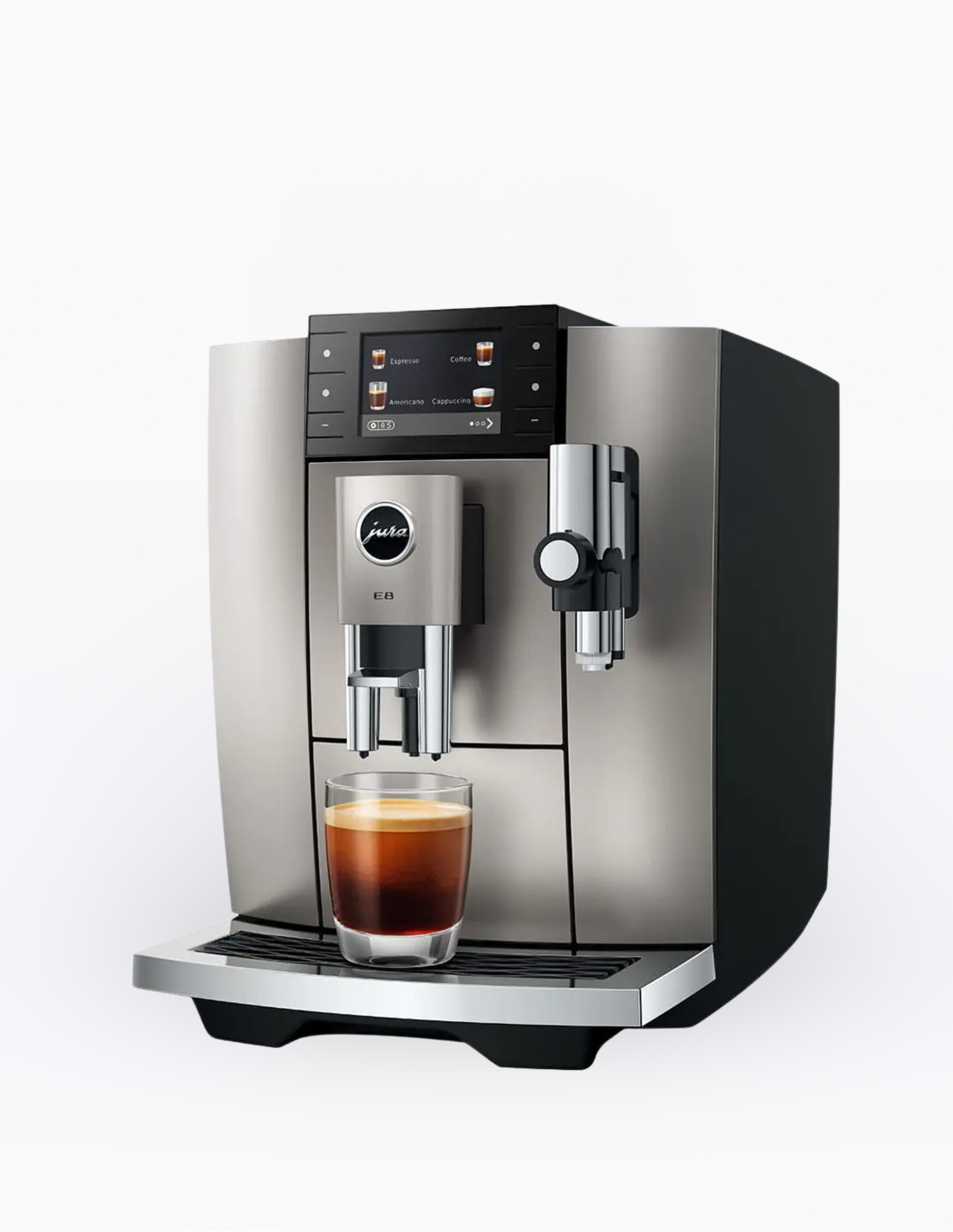 Jura E8 (ED) Kaffeevollautomat Midnight Silver