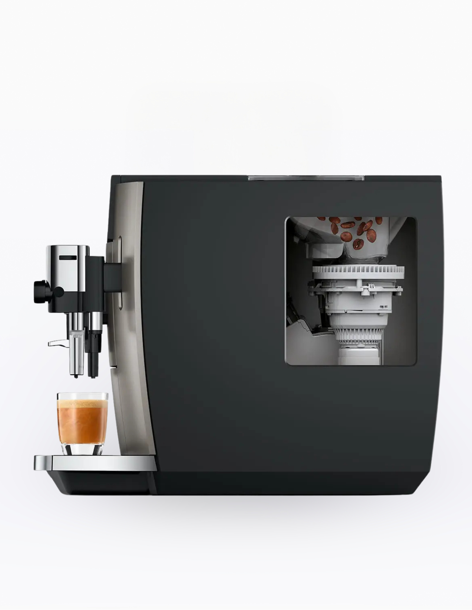 Jura E8 (ED) Kaffeevollautomat Midnight Silver