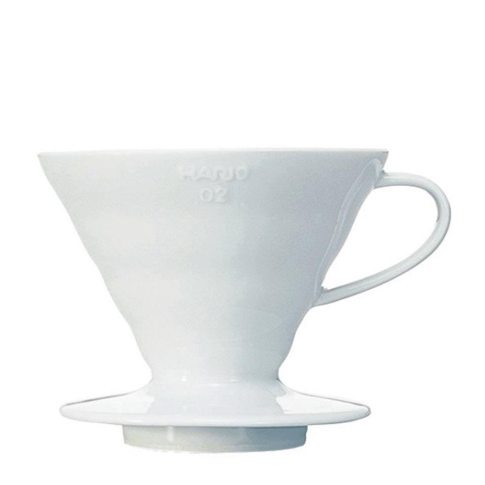 HARIO V60 Handfilter Porzellan, weiß