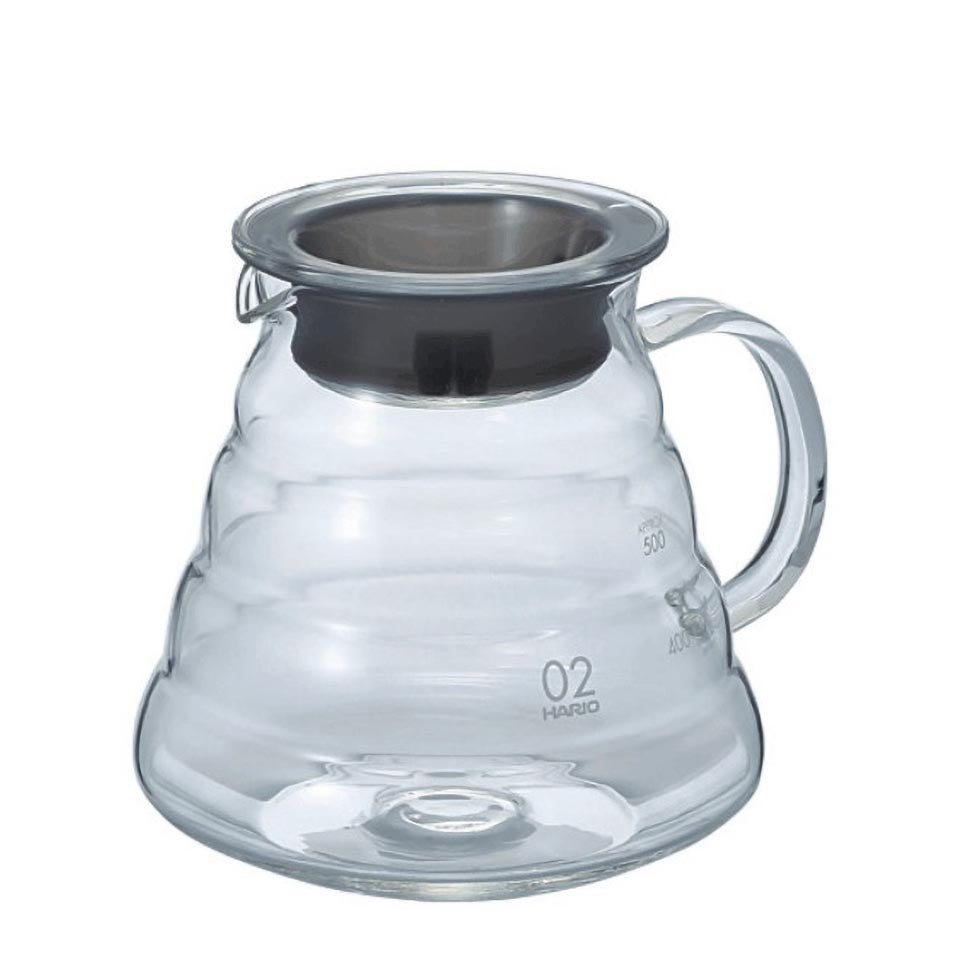 HARIO V60 Range Server - Kaffeekanne aus Glas