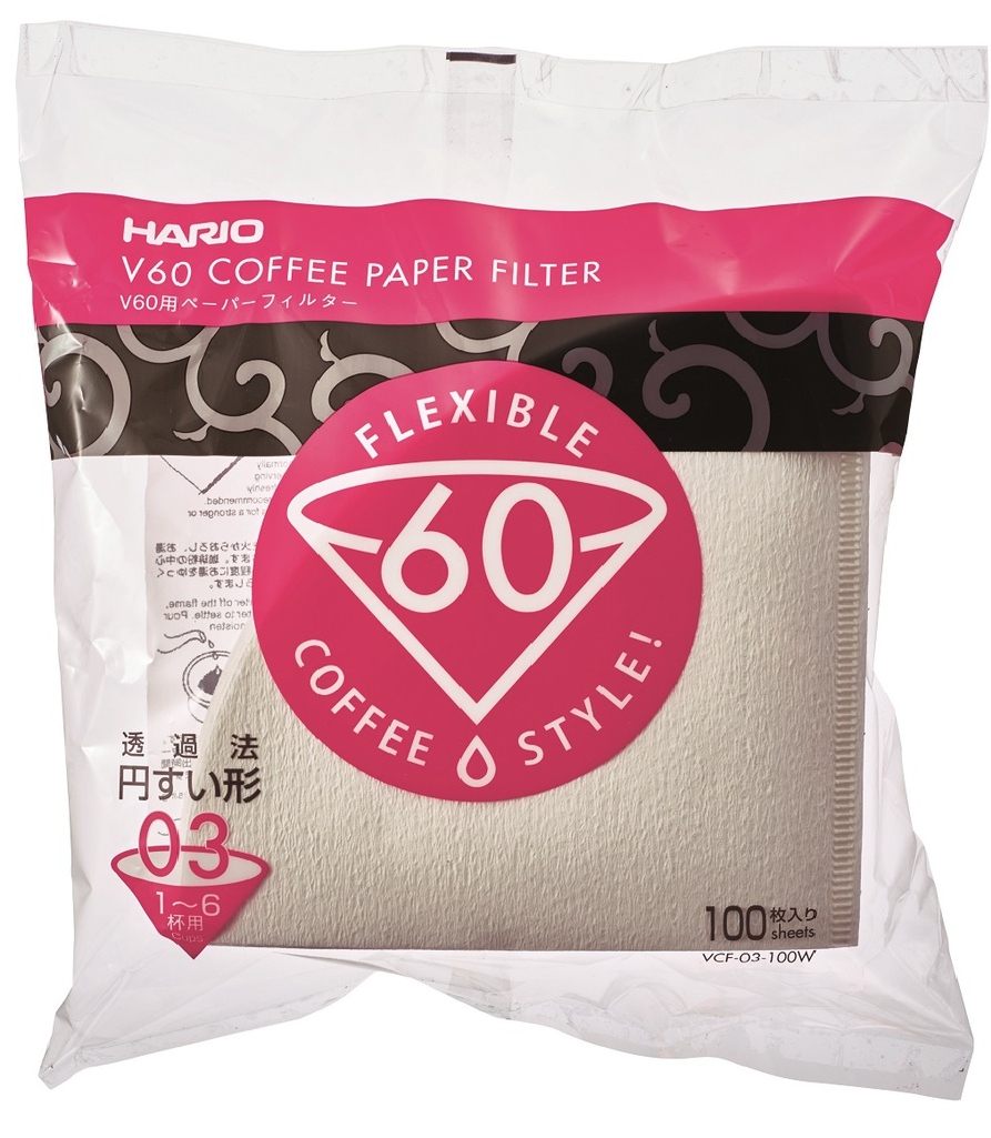 HARIO V60 Papierfilter -weiß-